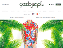 Tablet Screenshot of goodbyefolk.com